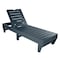 Highwood Usa Commercial Grade Chaise Lounge Outdoor Furniture for Pool, Patio CM-LNGSQ61-FBE - alternate 1